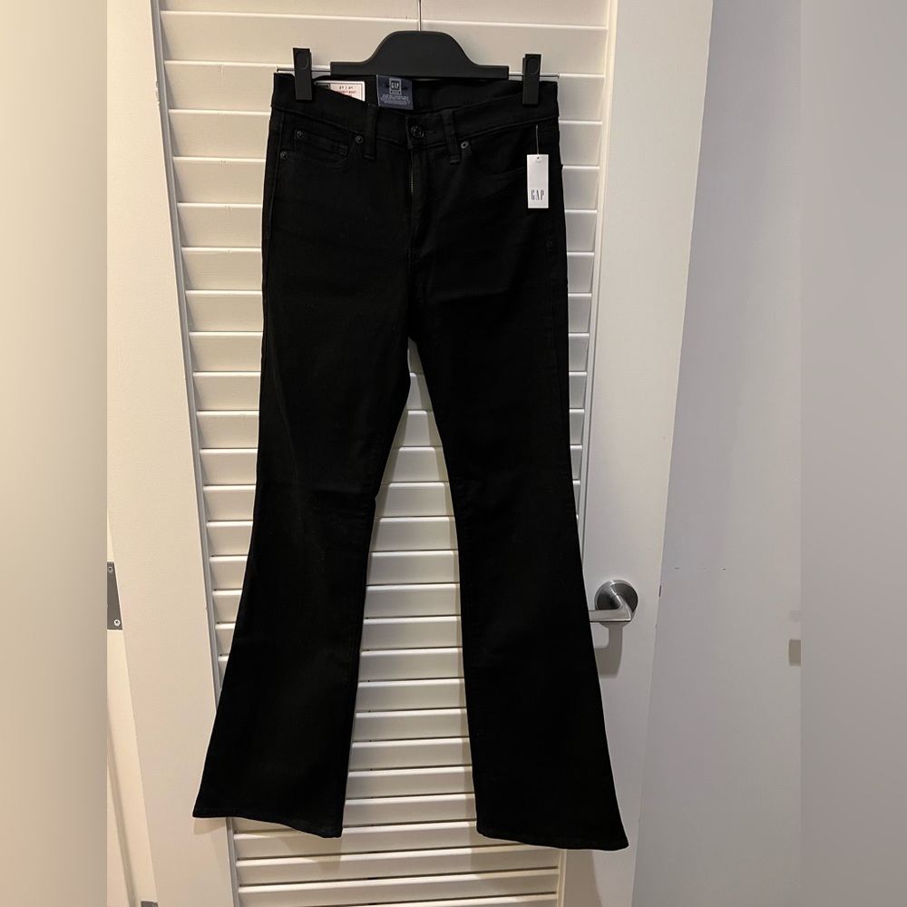 Gap black boot cut jeans